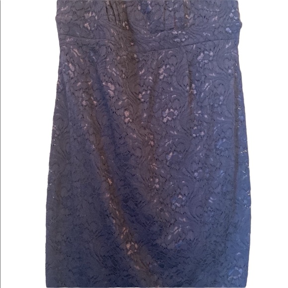 A Pea in the Pod Sleeveless Maternity Navy Blue Dress - Picture 3 of 12